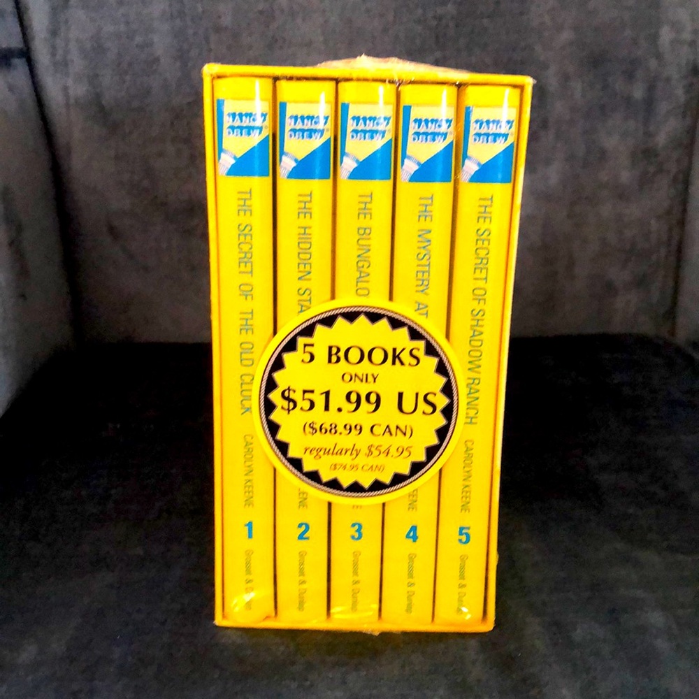 Nancy Drew 5 Books Starter Kit Brand New!!